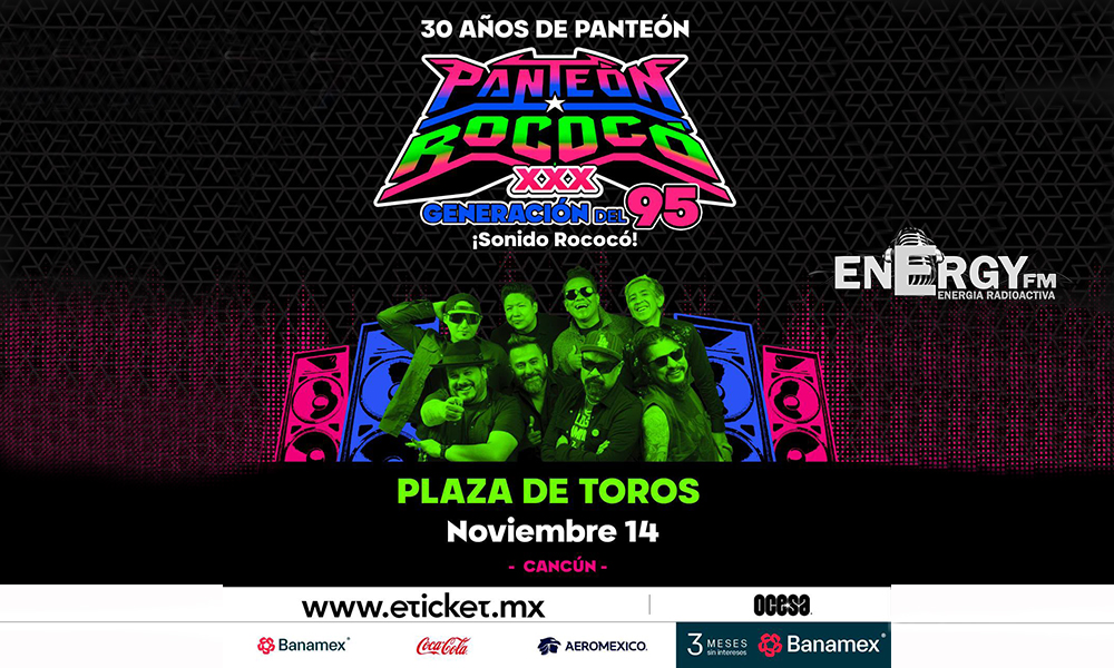 🎷🔥 ¡CANCÚN, QUE SE ARME EL SLAM! PANTEÓN ROCOCÓ REGRESA A LA PLAZA DE TOROS 🔥🎶