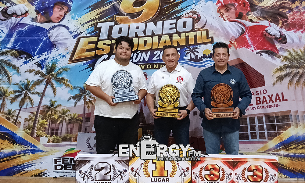 Escuela Taekyon Taekwondo de México obtiene el tercer lugar por equipos en la Copa Estudiantil 2026.
