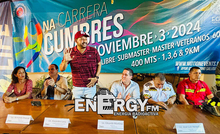 Listos para la 9na edición de la Carrera Cumbres