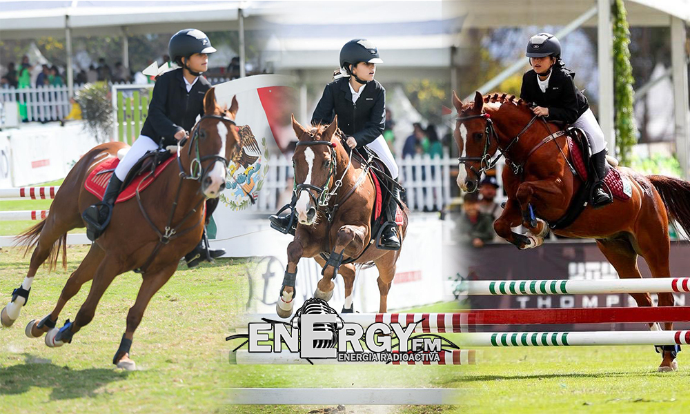 Valentina Duarte brilla con seis pistas limpias y se coloca entre las mejores jinetes del Nacional en Querétaro